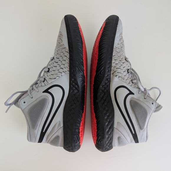 Nike KD Trey 5 VIII Shoes Hi-Top  Sneakers Light Smoke Gray Men's Size 10 - Picture 11 of 14